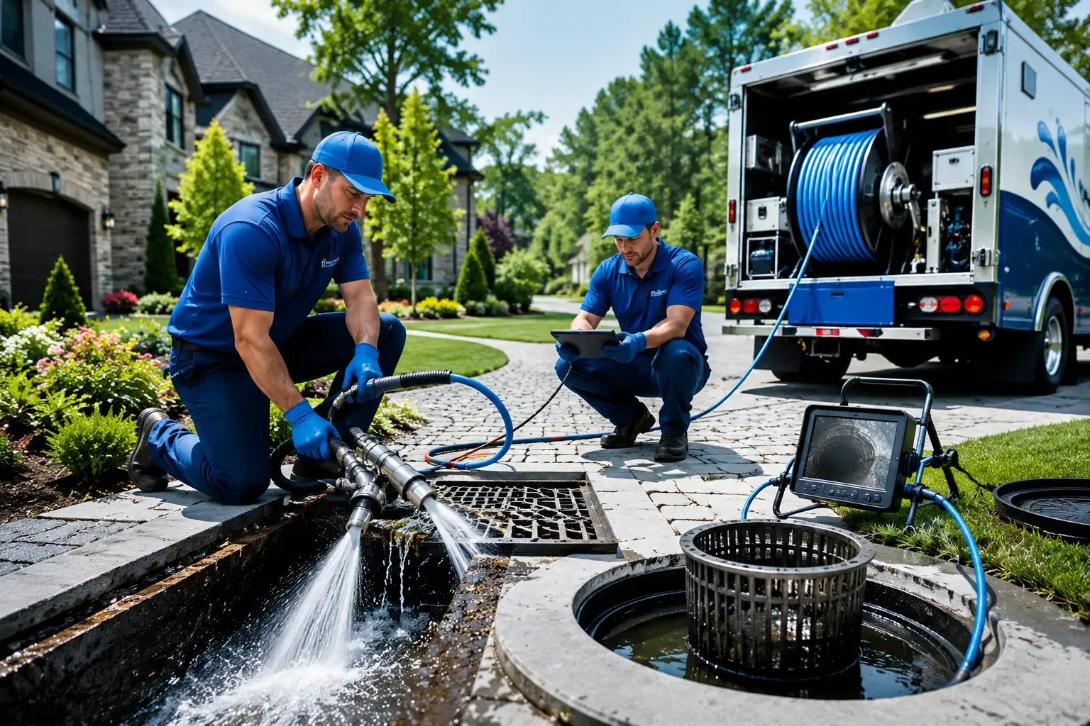Local outdoor drain cleaning professionals in Liscomb, IA
